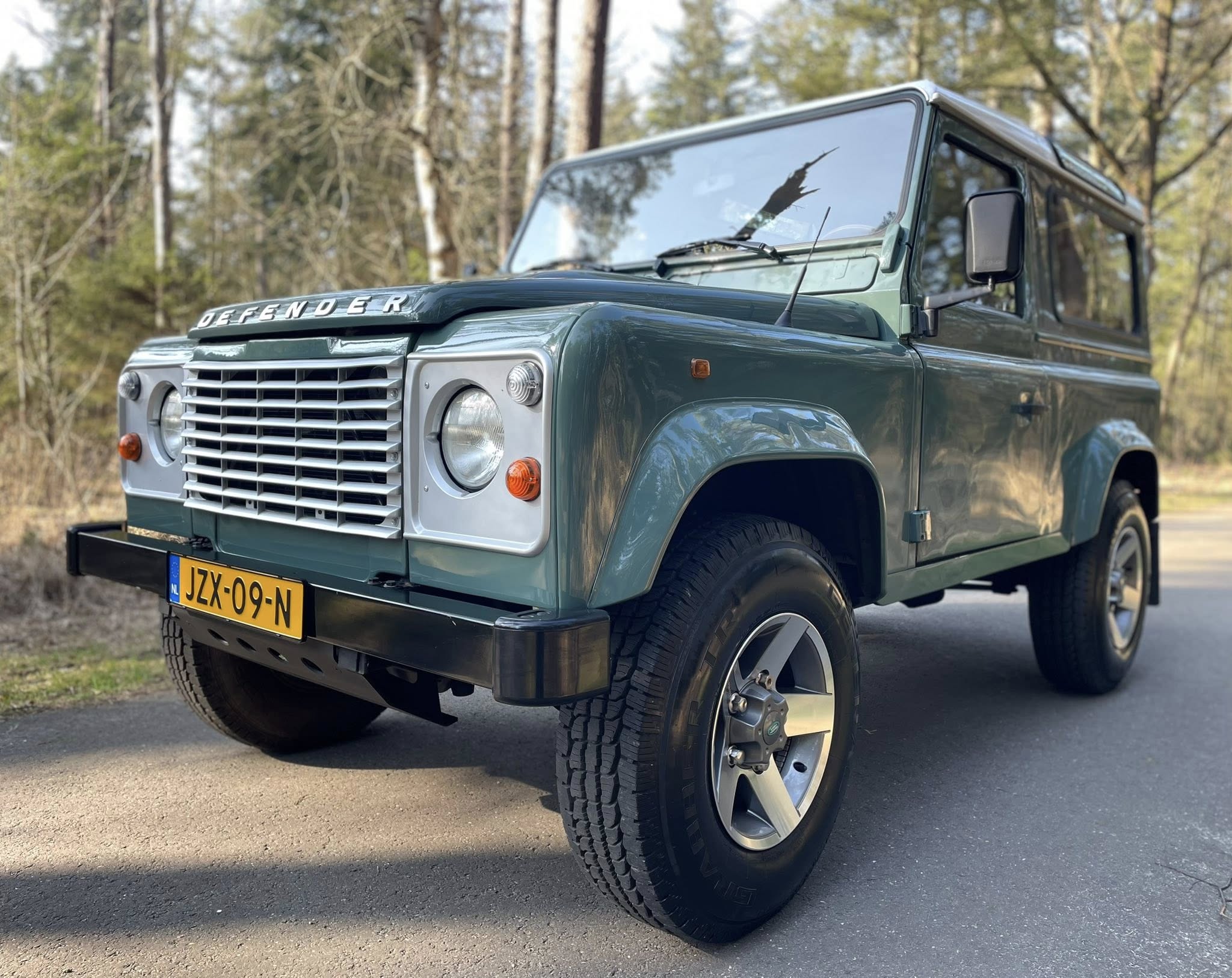 Land Rover Defender 90 BENZINE 2.0 MPI Keswick Green